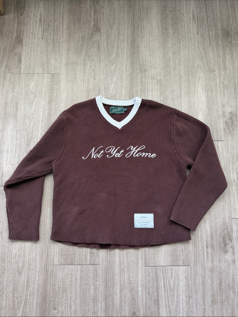 Not Yet Home Knitted Sweater